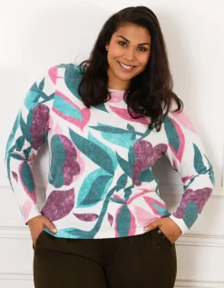 T-shirt chaud motif fleur