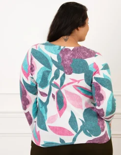 T-shirt chaud motif fleur