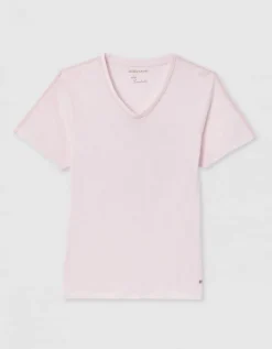 T-shirt coton modal rose