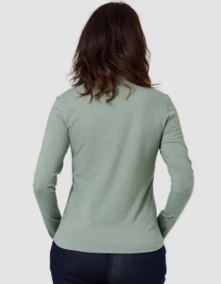 T-shirt coton vert