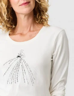 T-shirt imprimé blanc