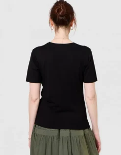 T-shirt imprimé noir
