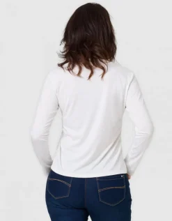 T-shirt irisé blanc