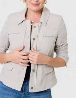 Veste habillée beige