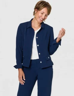 Veste légère bleu marine