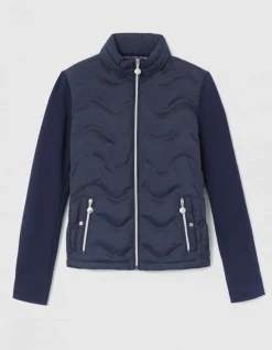 Veste matelassée marine