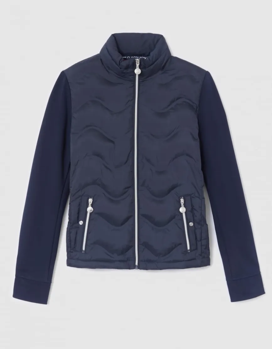 Veste matelassée marine