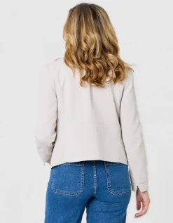 Veste tailleur beige