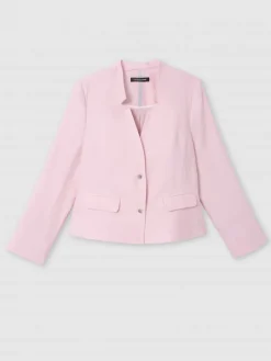 Veste tailleur rose