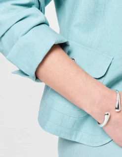Veste tailleur vert